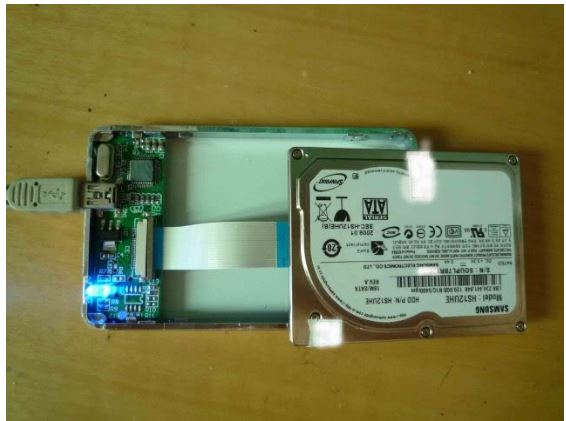 1.8" HDD USB Enclosures for Sata Lif samsung HS12UHE